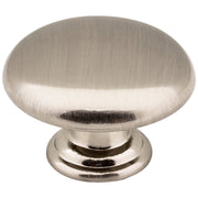 Hardware Resources 1-3/16" Diameter Satin Nickel Gatsby Cabinet Mushroom Knob