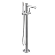 Align one-handle tub filler includes hand shower