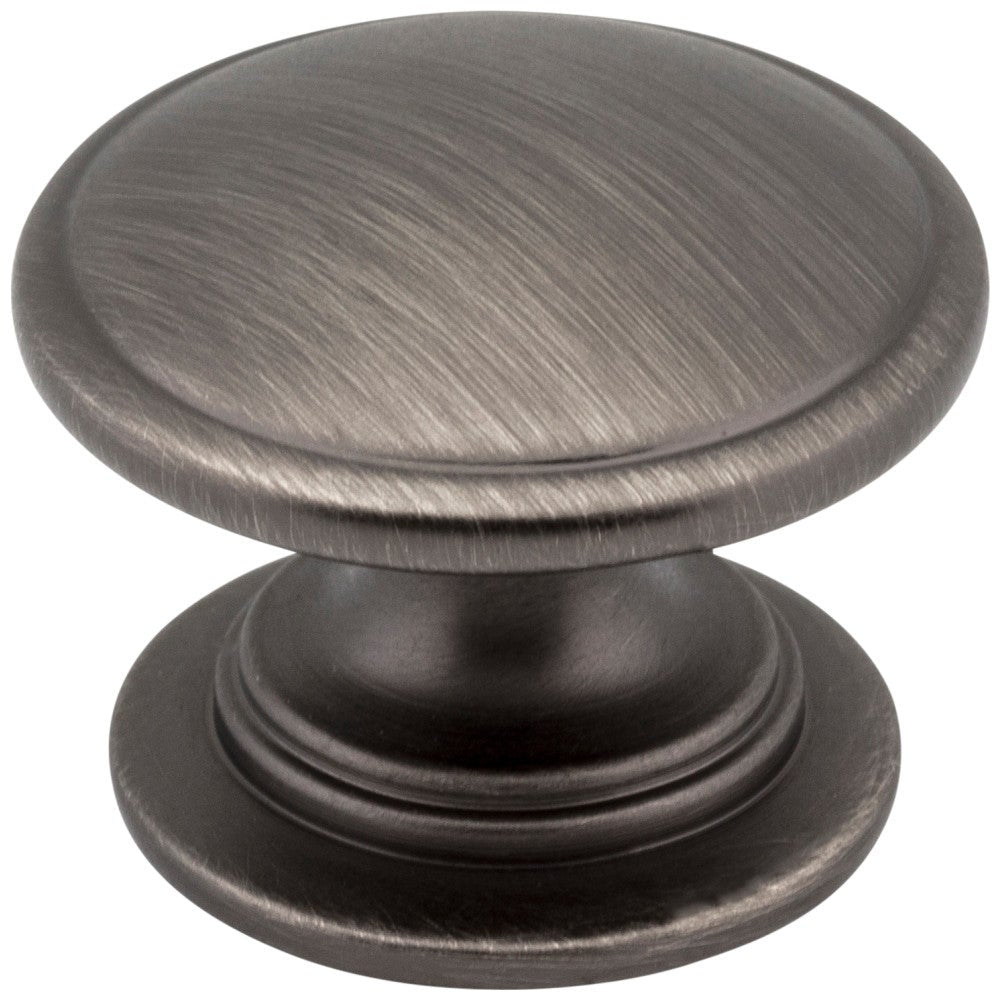 Hardware Resources 1-1/4" Diameter Satin Nickel Durham Cabinet Knob