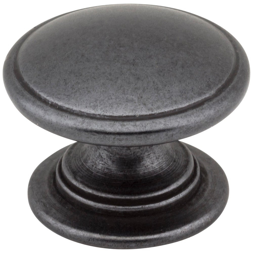 Hardware Resources 1-1/4" Diameter Satin Nickel Durham Cabinet Knob