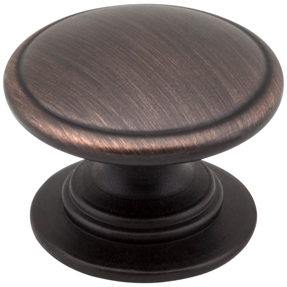 Hardware Resources 1-1/4" Diameter Satin Nickel Durham Cabinet Knob