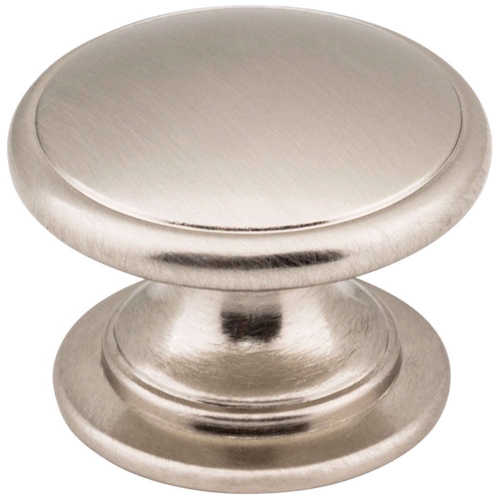 Hardware Resources 1-1/4" Diameter Satin Nickel Durham Cabinet Knob