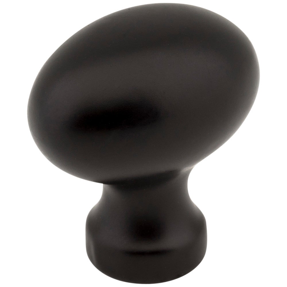 Hardware Resources 1-3/16" Overall Length Satin Nickel Football Bordeaux Cabinet Knob