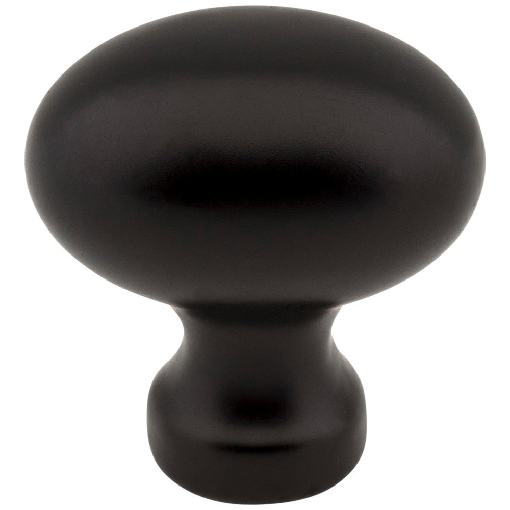 Hardware Resources 1-3/16" Overall Length Satin Nickel Football Bordeaux Cabinet Knob