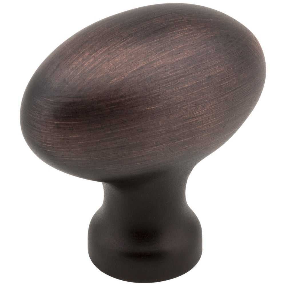 Hardware Resources 1-9/16" Overall Length Satin Nickel Football Lyon Cabinet Knob