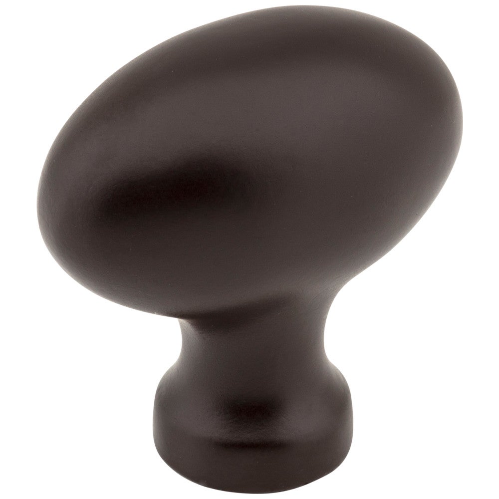 Hardware Resources 1-9/16" Overall Length Satin Nickel Football Lyon Cabinet Knob