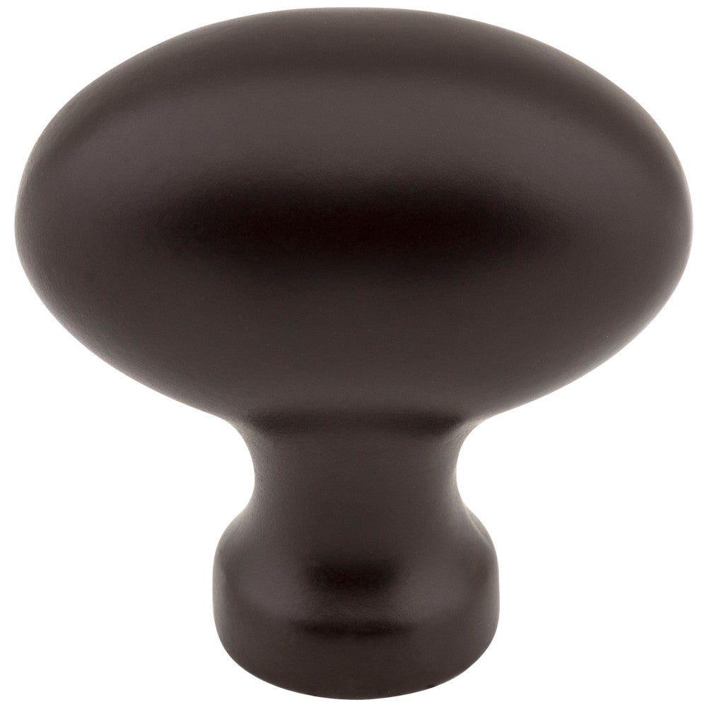 Hardware Resources 1-9/16" Overall Length Satin Nickel Football Lyon Cabinet Knob