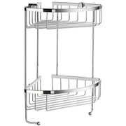 SIDELINE - Design Corner Shower Basket, Double