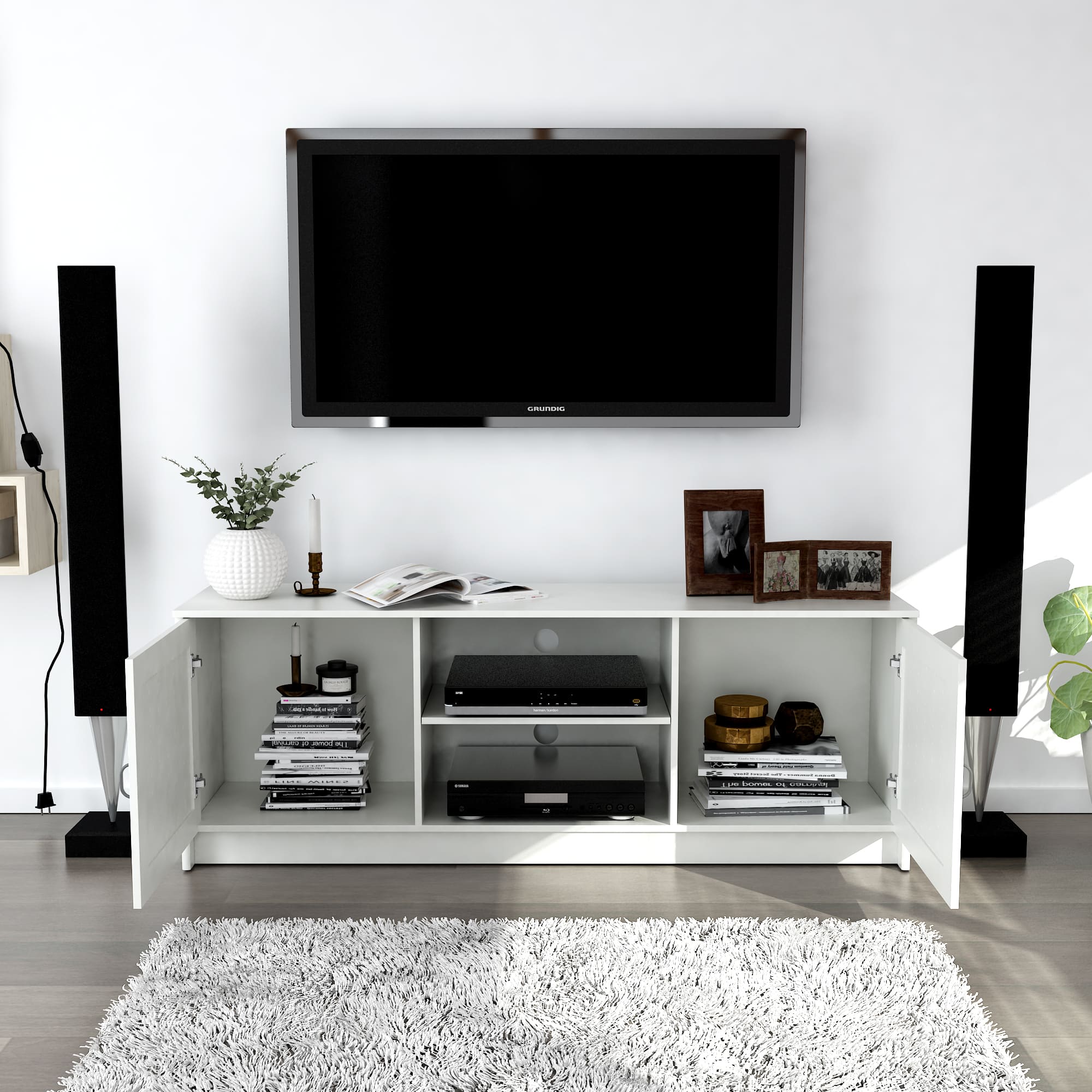 Ashley 63" Tv Stand