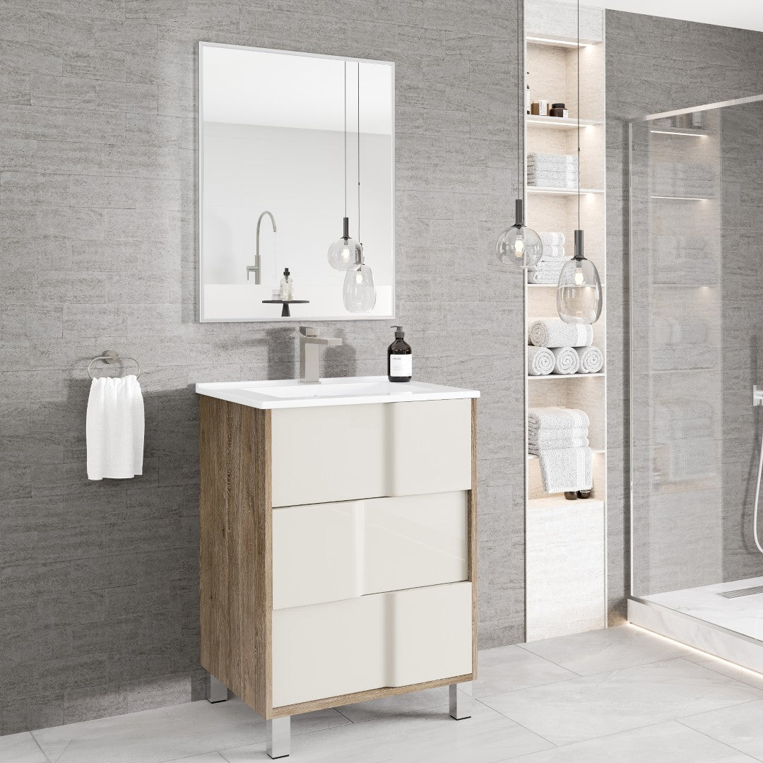 Eviva Sax Metal Framed Mirror