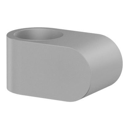 BESLAGSBODEN - Door stop for handle, Black rubber, Length 34 mm