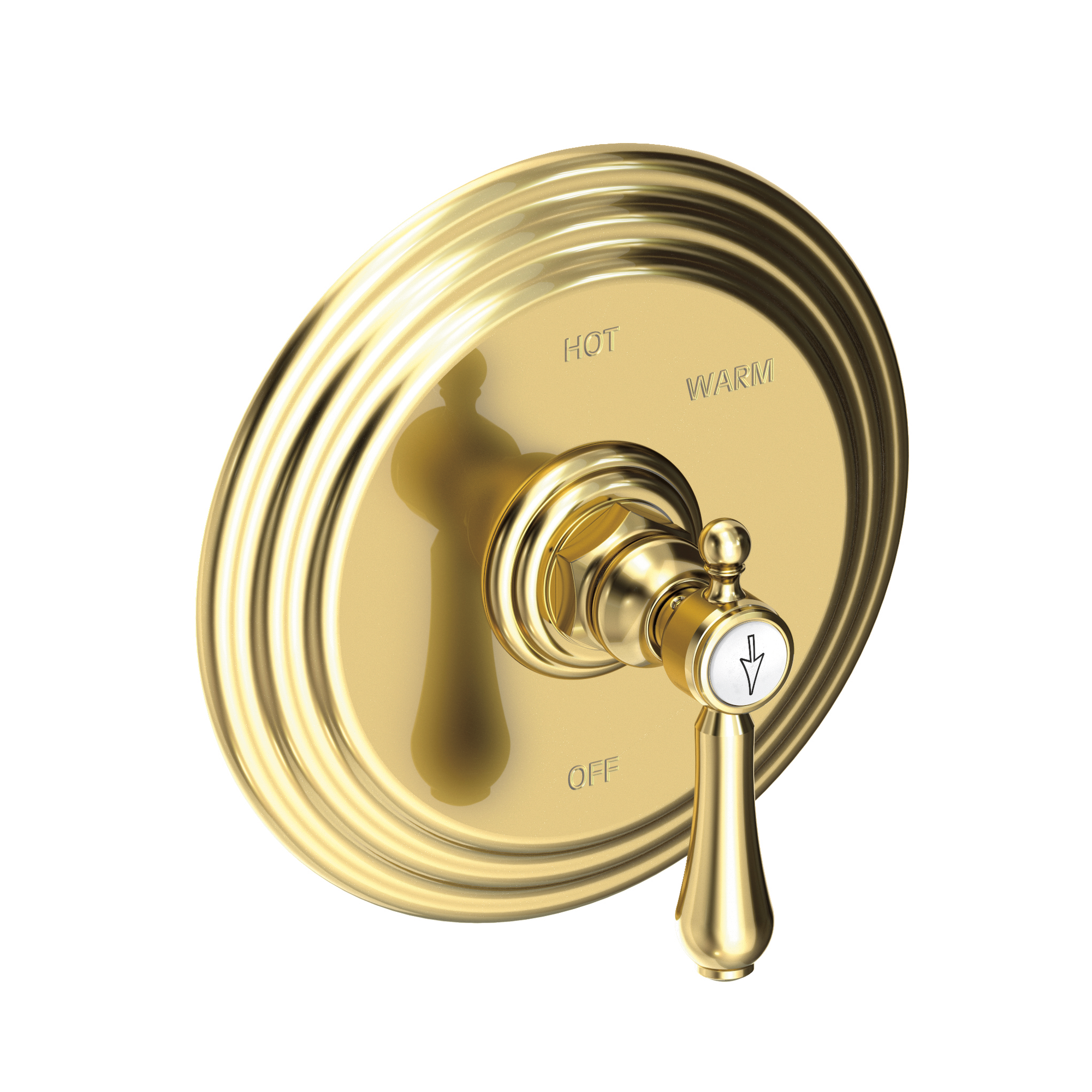 Newport Brass Chesterfield® Balanced Pressure Shower Trim Plate with Handle