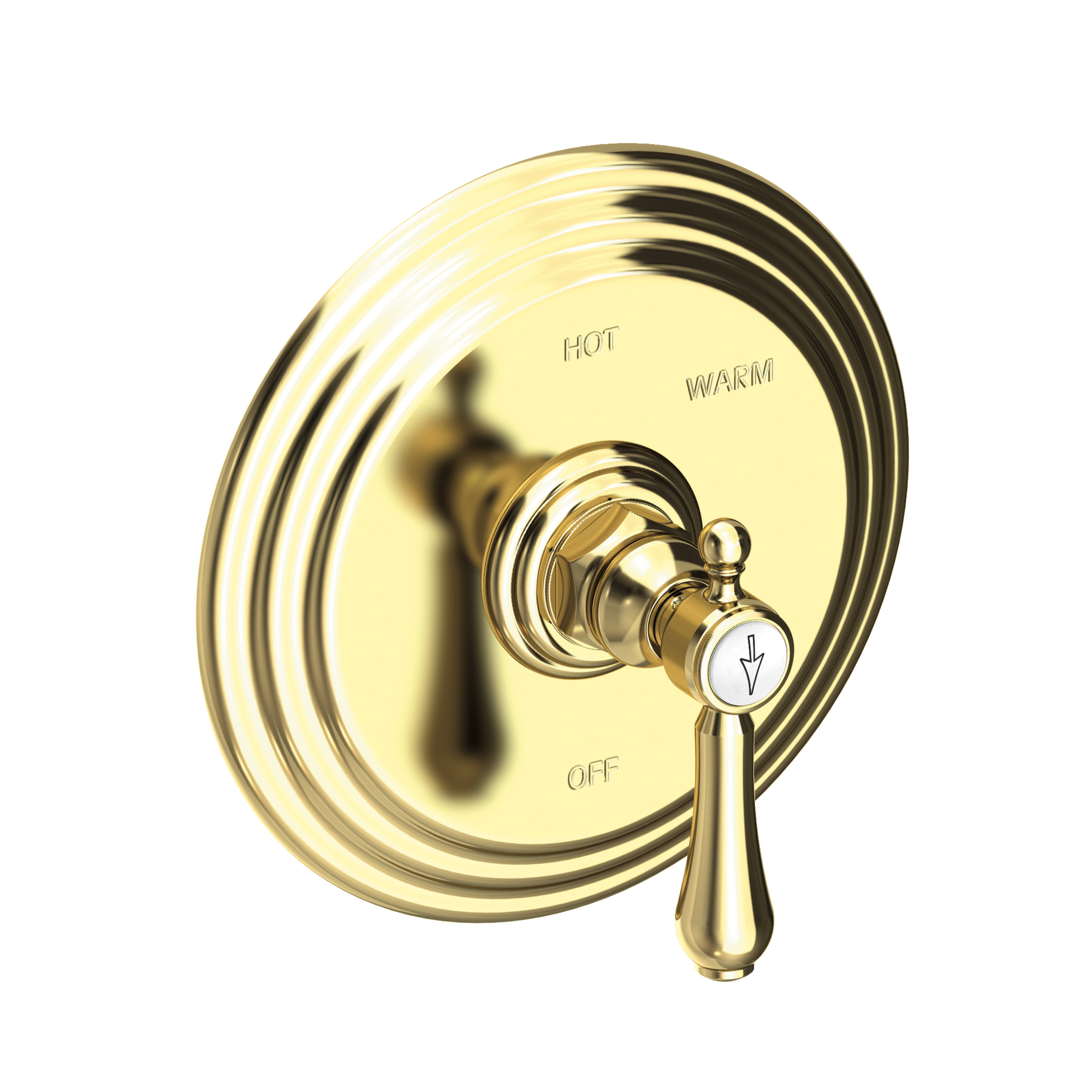 Newport Brass Chesterfield® Balanced Pressure Shower Trim Plate with Handle