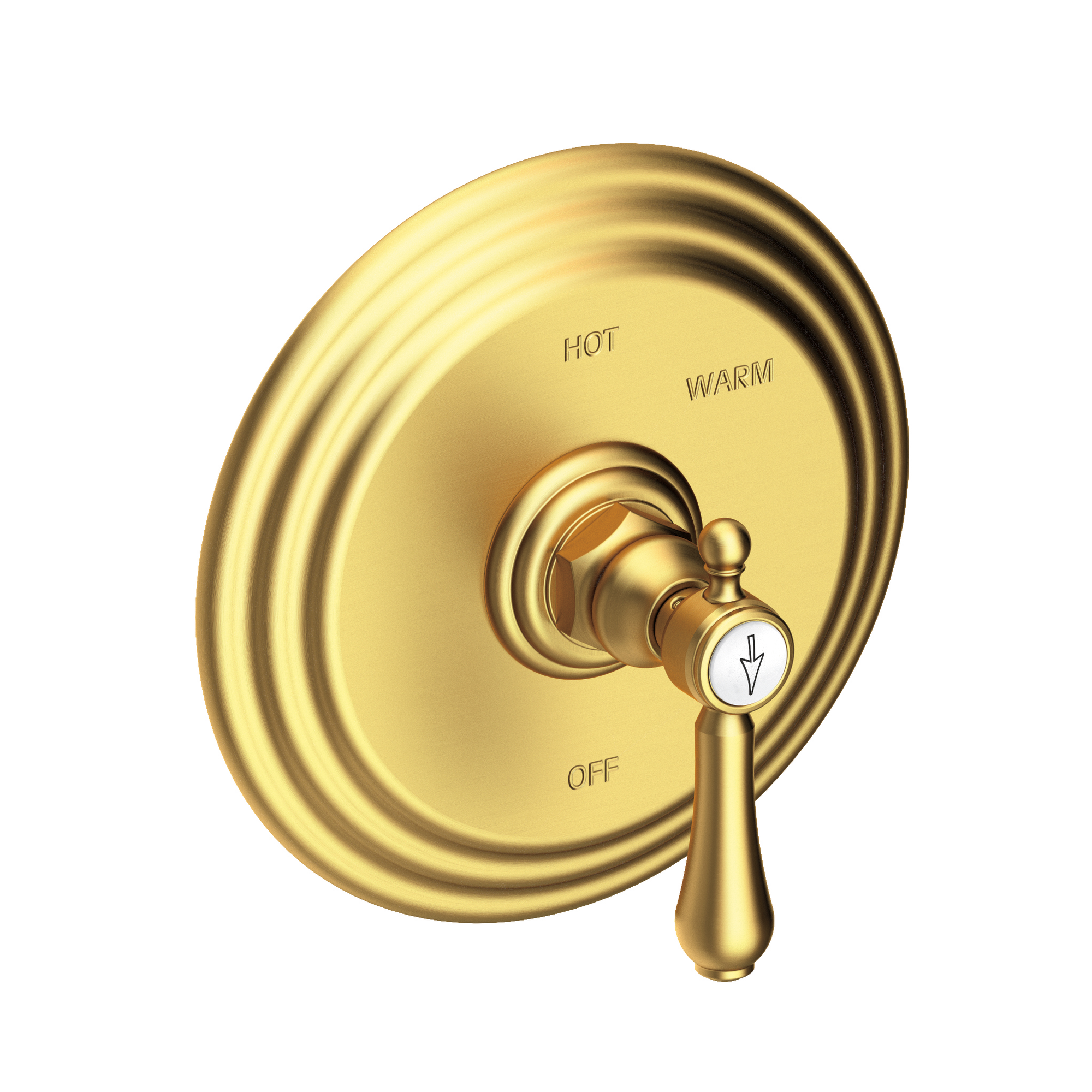 Newport Brass Chesterfield® Balanced Pressure Shower Trim Plate with Handle