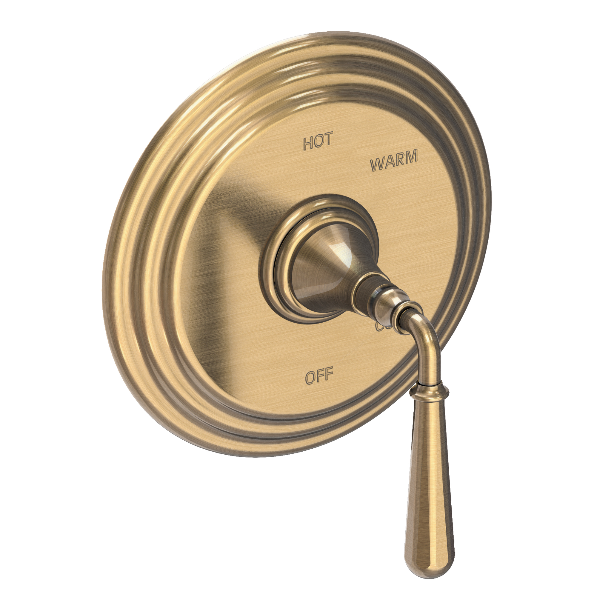 Newport Brass Bevelle Balanced Pressure Shower Trim Plate with Handle