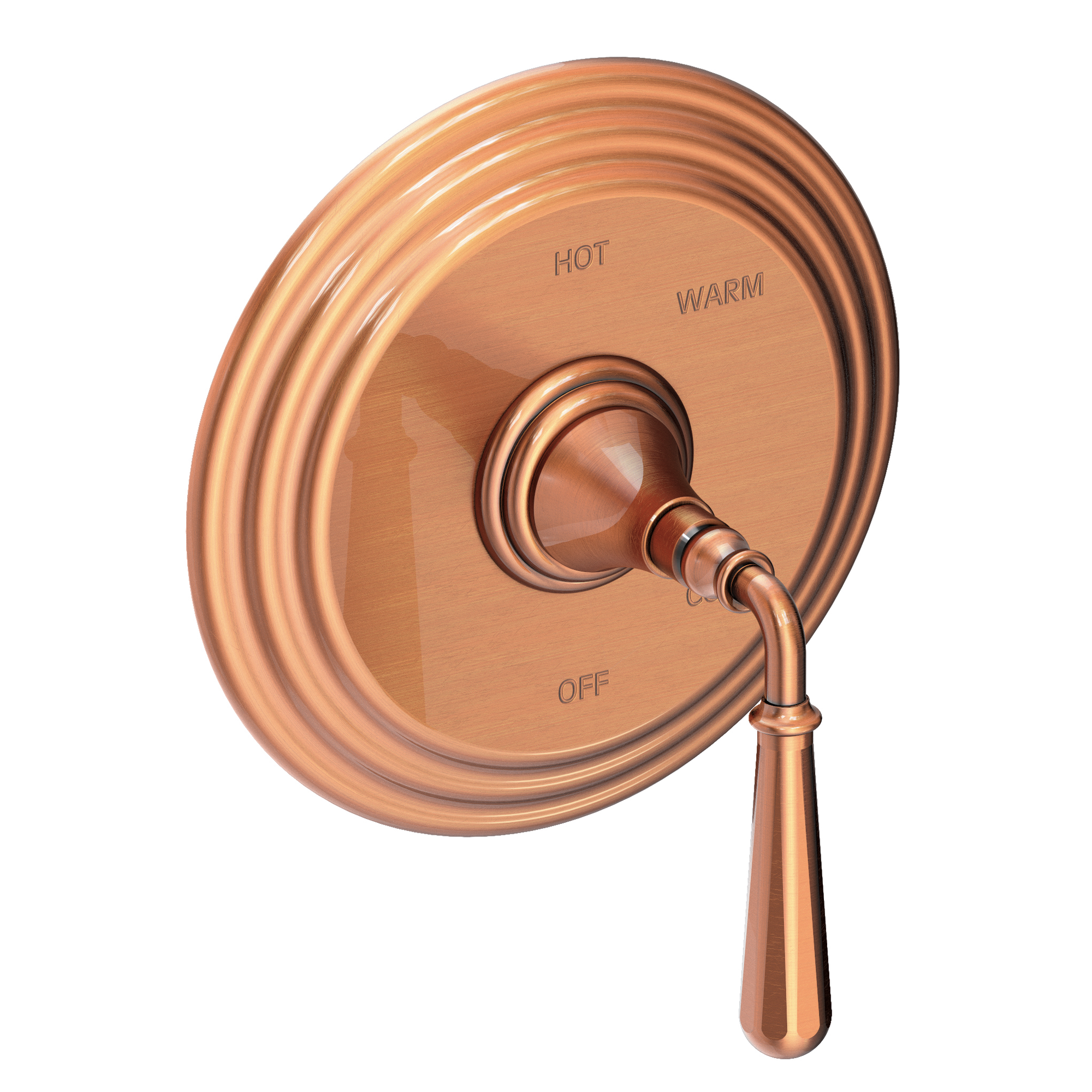 Newport Brass Bevelle Balanced Pressure Shower Trim Plate with Handle