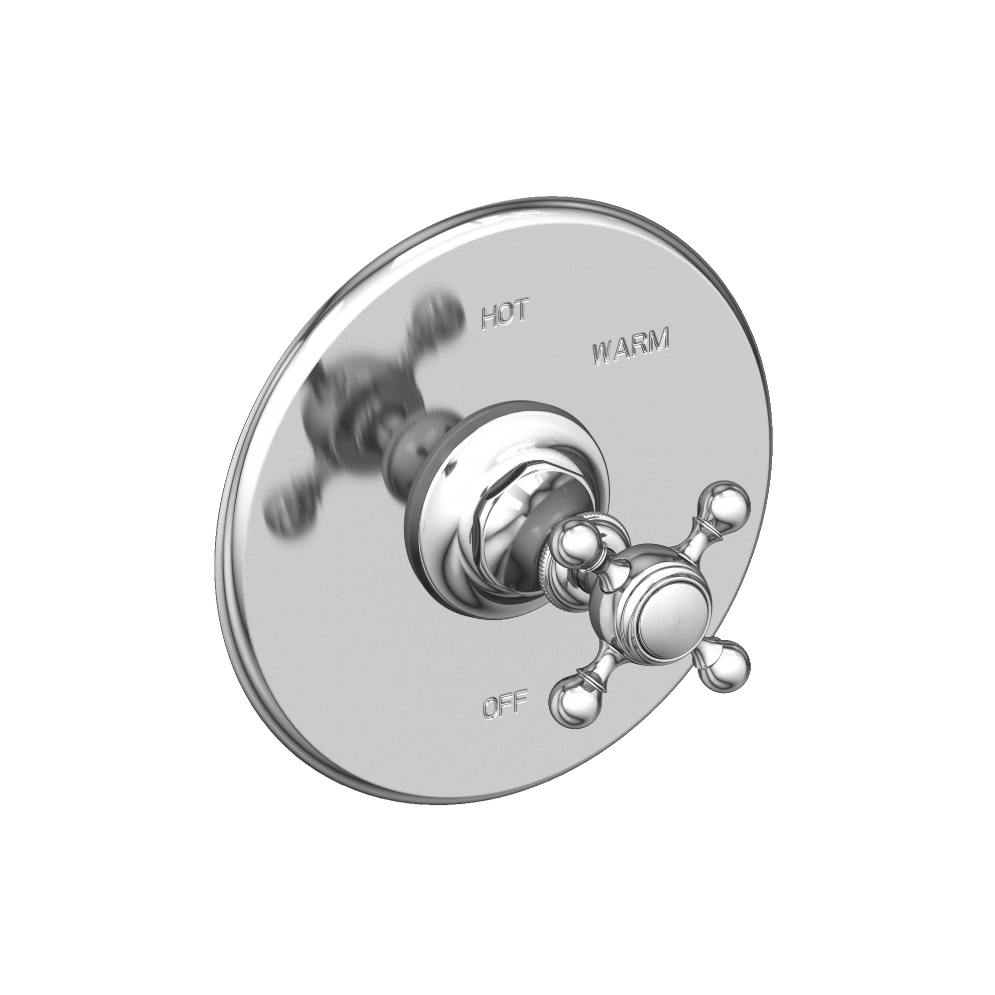 Newport Brass Victoria Balanced Pressure Shower Trim Plate with Handle