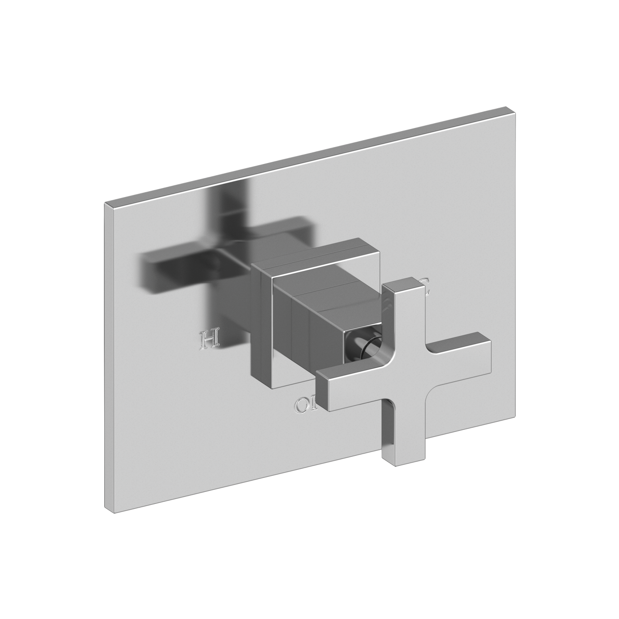 Newport Brass Secant® Balanced Pressure Shower Trim Plate with Handle