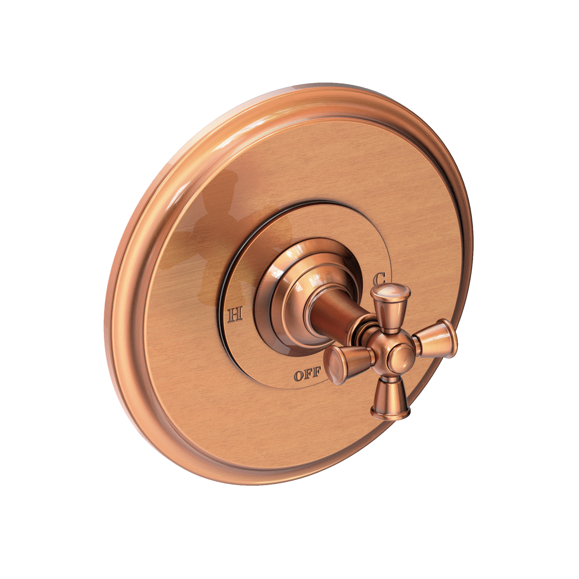 Newport Brass Aylesbury Balanced Pressure Shower Trim Plate with Handle
