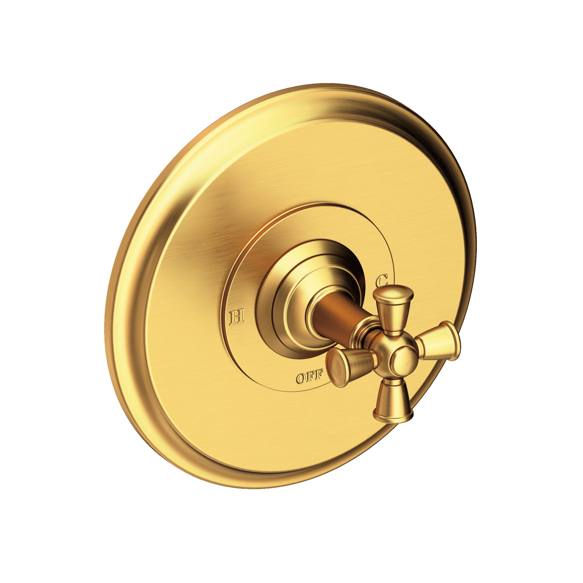 Newport Brass Aylesbury Balanced Pressure Shower Trim Plate with Handle
