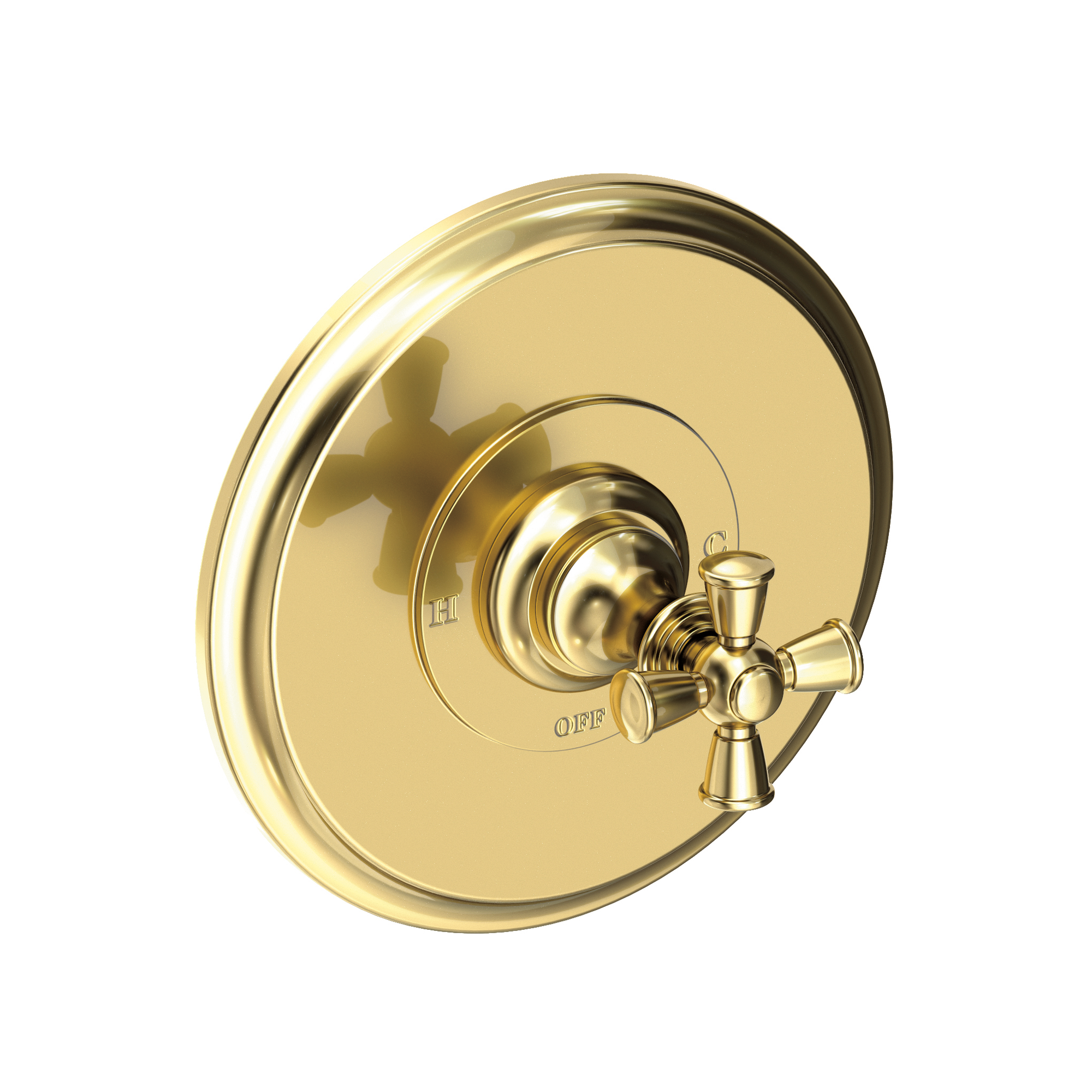 Newport Brass Sutton Balanced Pressure Shower Trim Plate with Handle