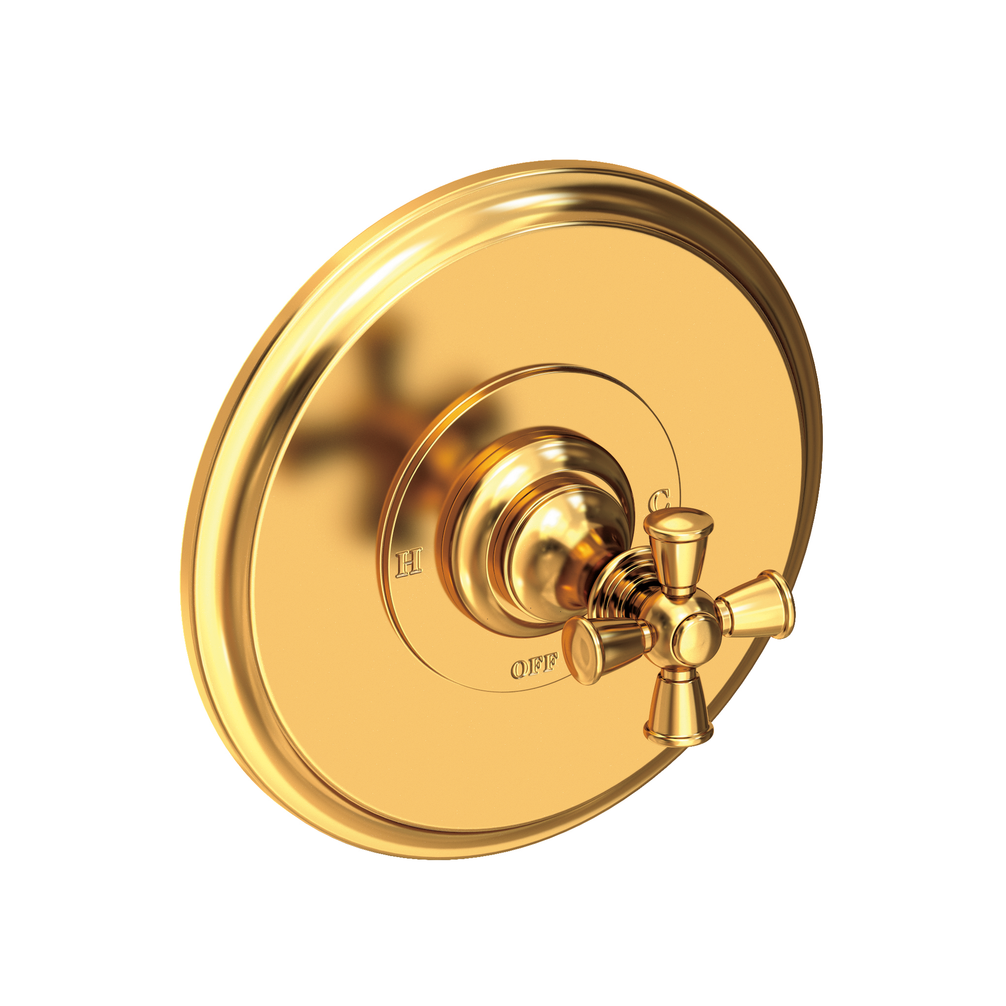 Newport Brass Sutton Balanced Pressure Shower Trim Plate with Handle