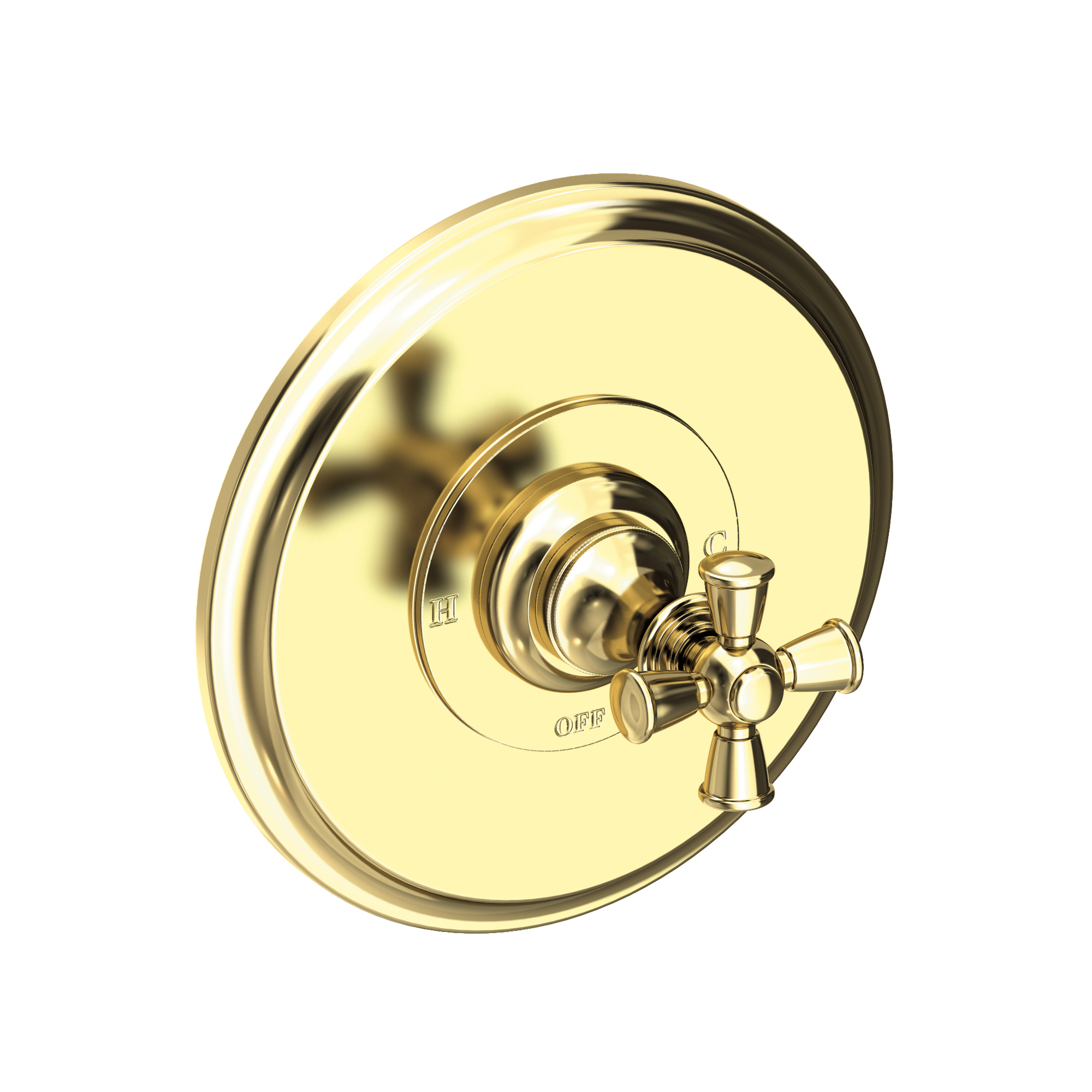 Newport Brass Sutton Balanced Pressure Shower Trim Plate with Handle
