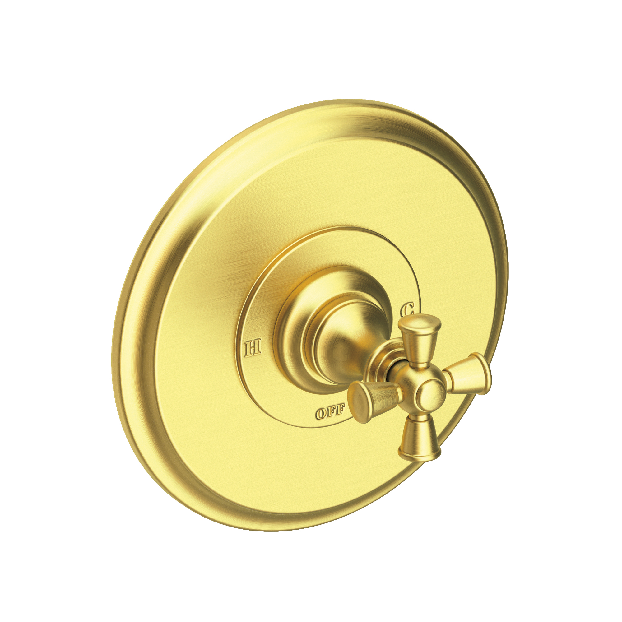 Newport Brass Sutton Balanced Pressure Shower Trim Plate with Handle