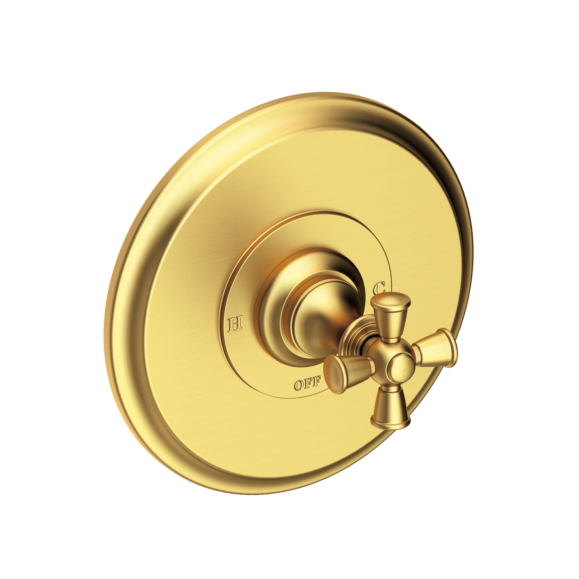 Newport Brass Sutton Balanced Pressure Shower Trim Plate with Handle