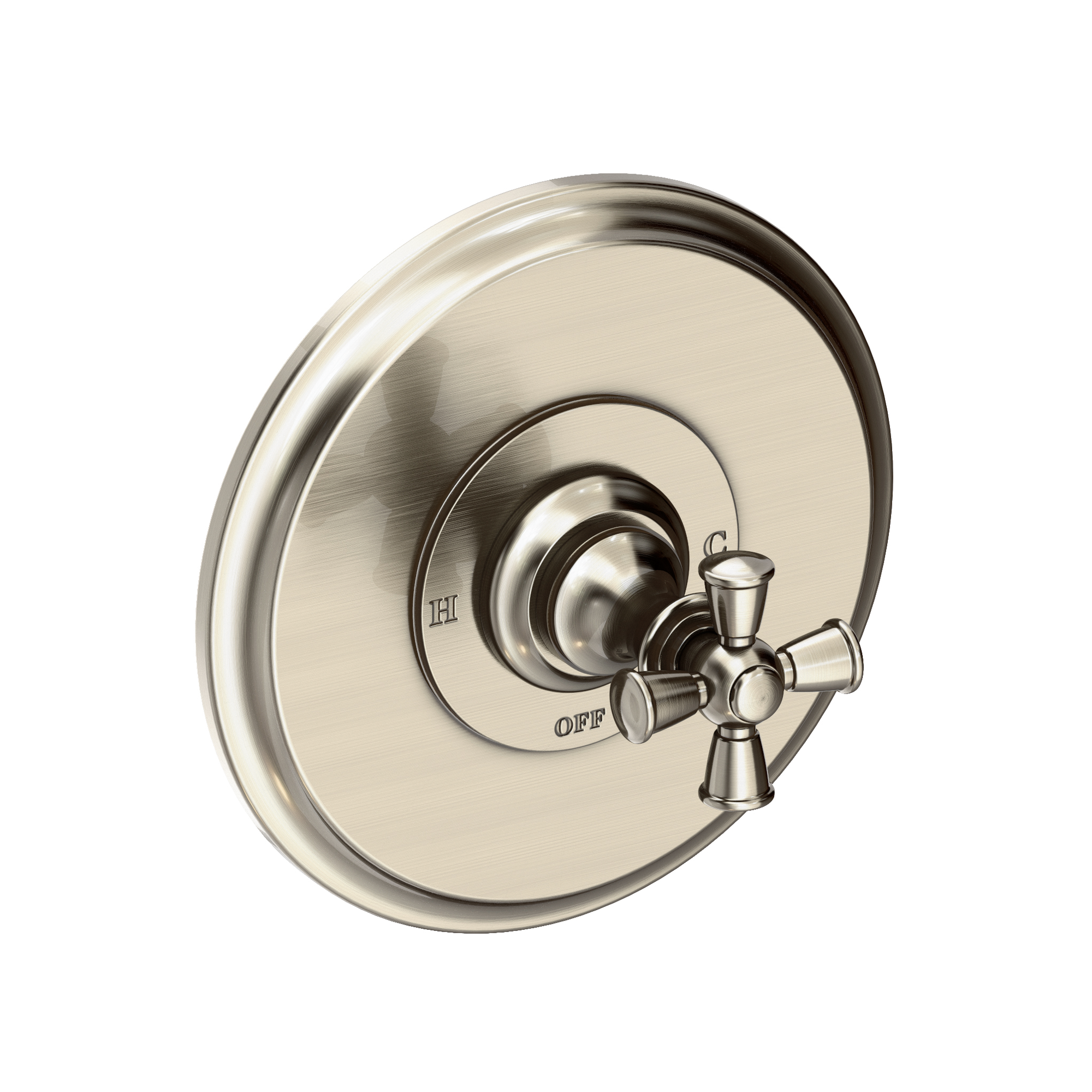 Newport Brass Sutton Balanced Pressure Shower Trim Plate with Handle