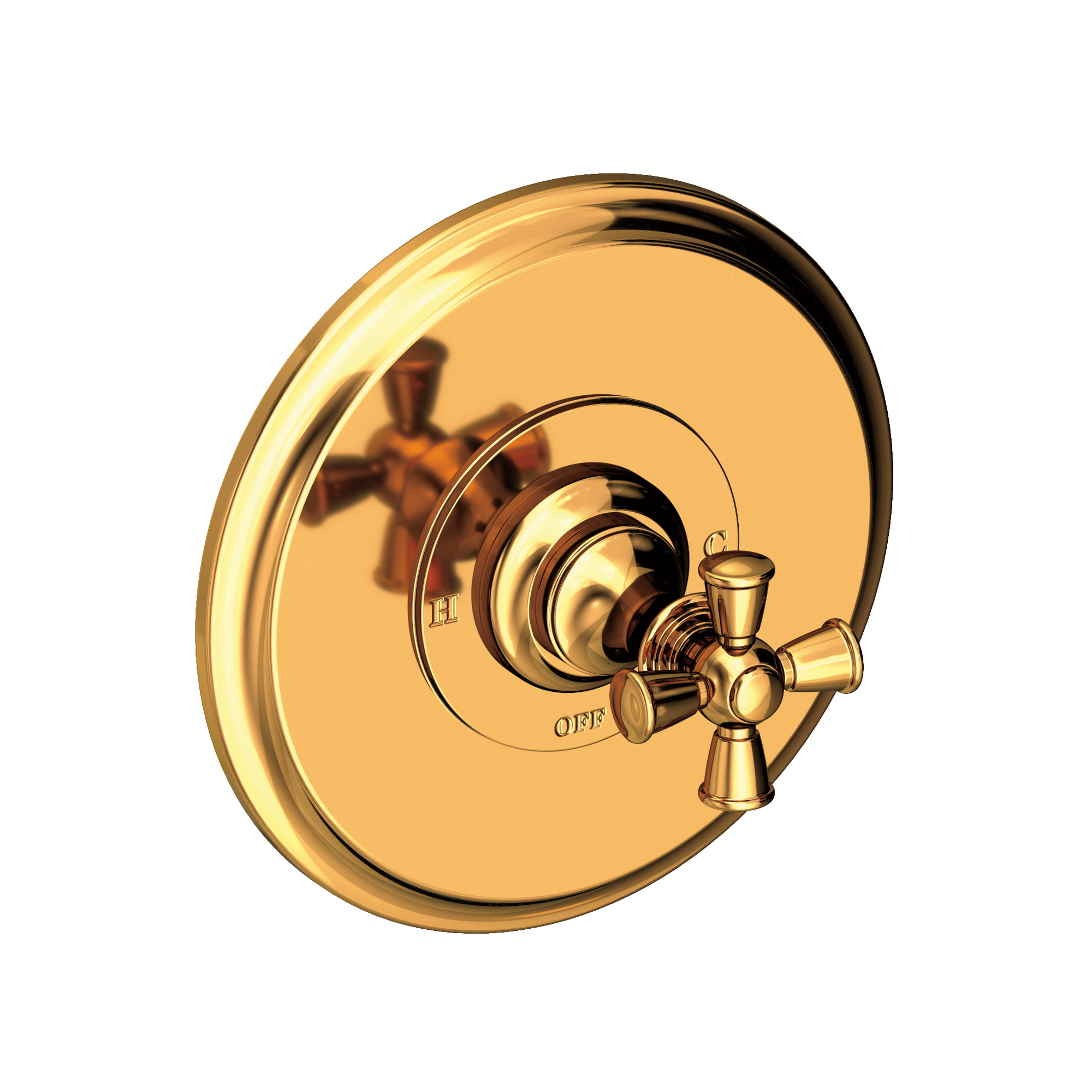 Newport Brass Sutton Balanced Pressure Shower Trim Plate with Handle
