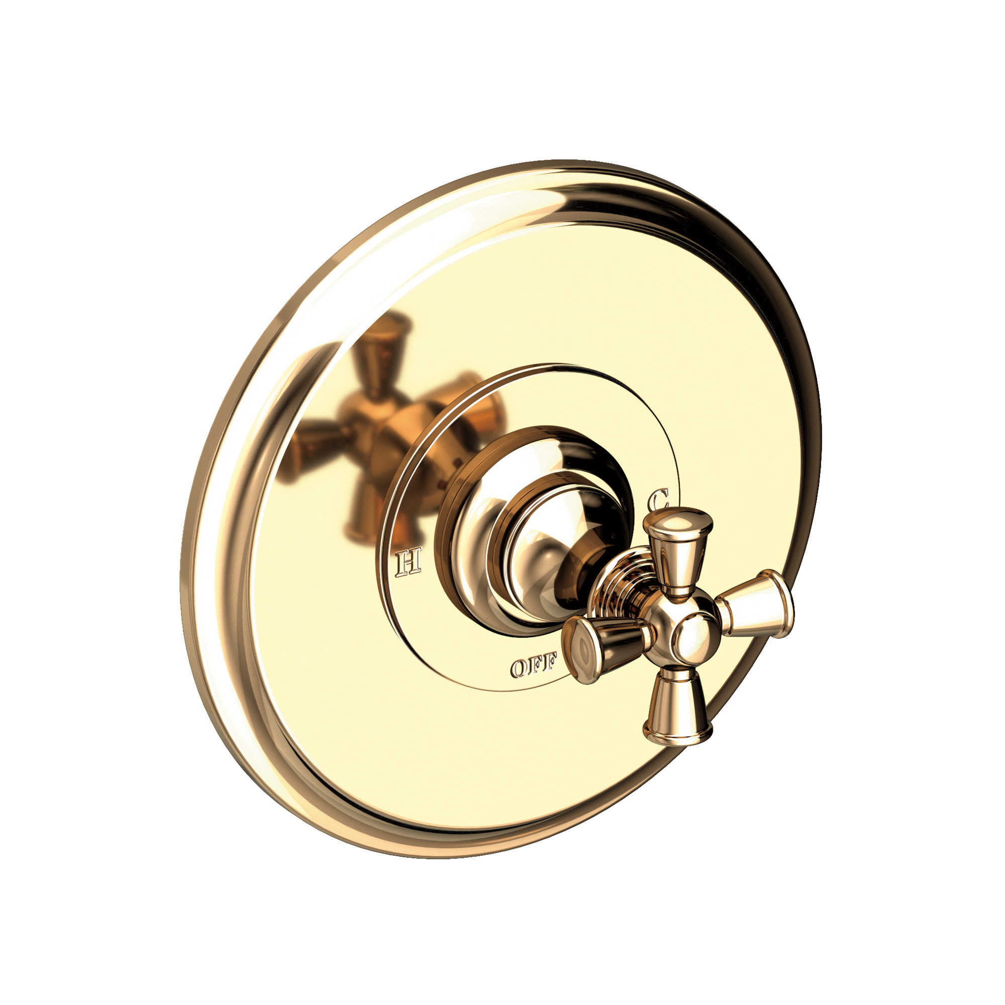 Newport Brass Sutton Balanced Pressure Shower Trim Plate with Handle
