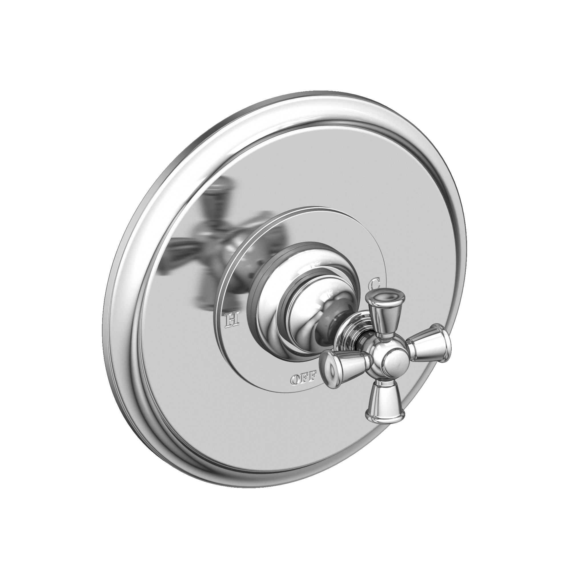Newport Brass Sutton Balanced Pressure Shower Trim Plate with Handle