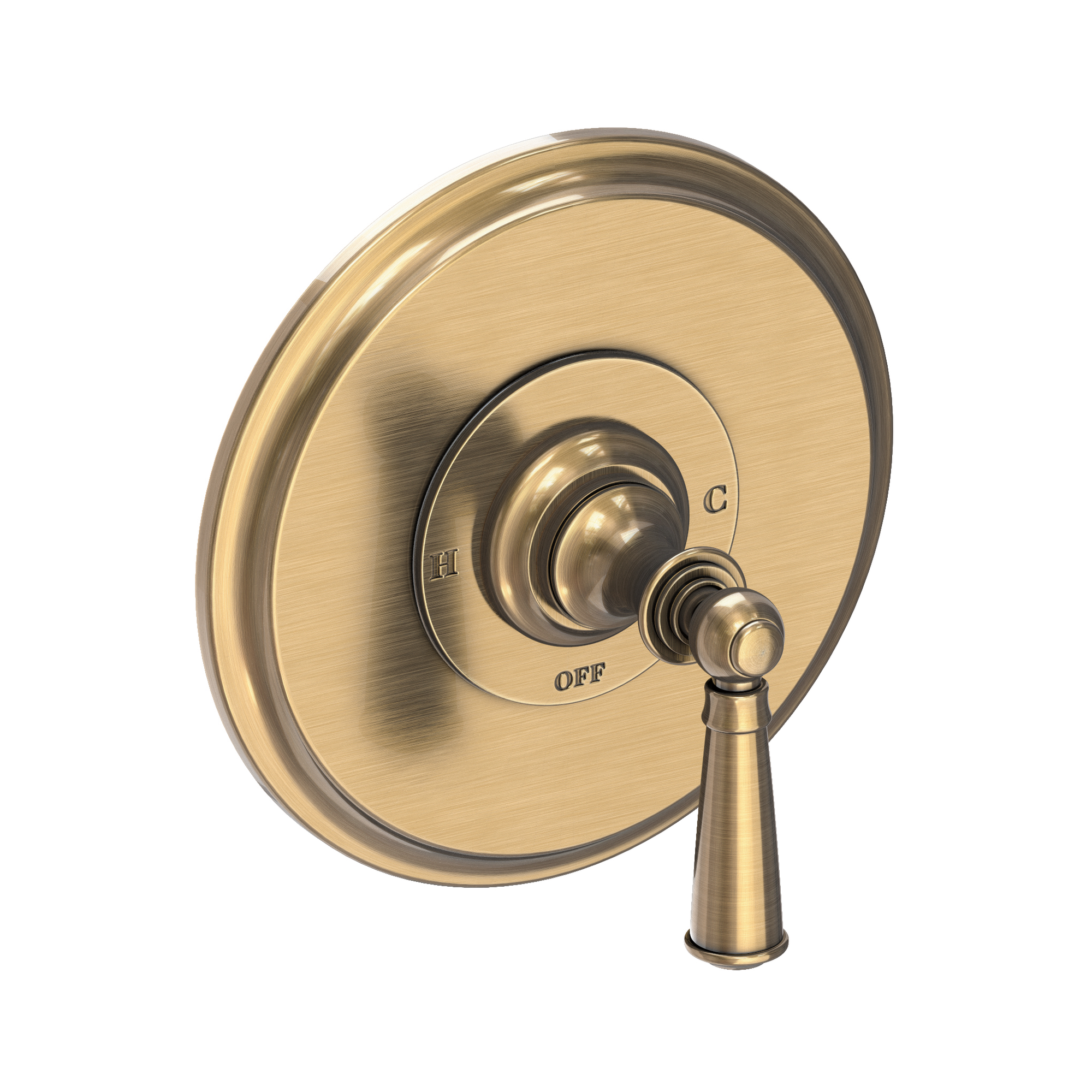 Newport Brass Sutton Balanced Pressure Shower Trim Plate with Handle