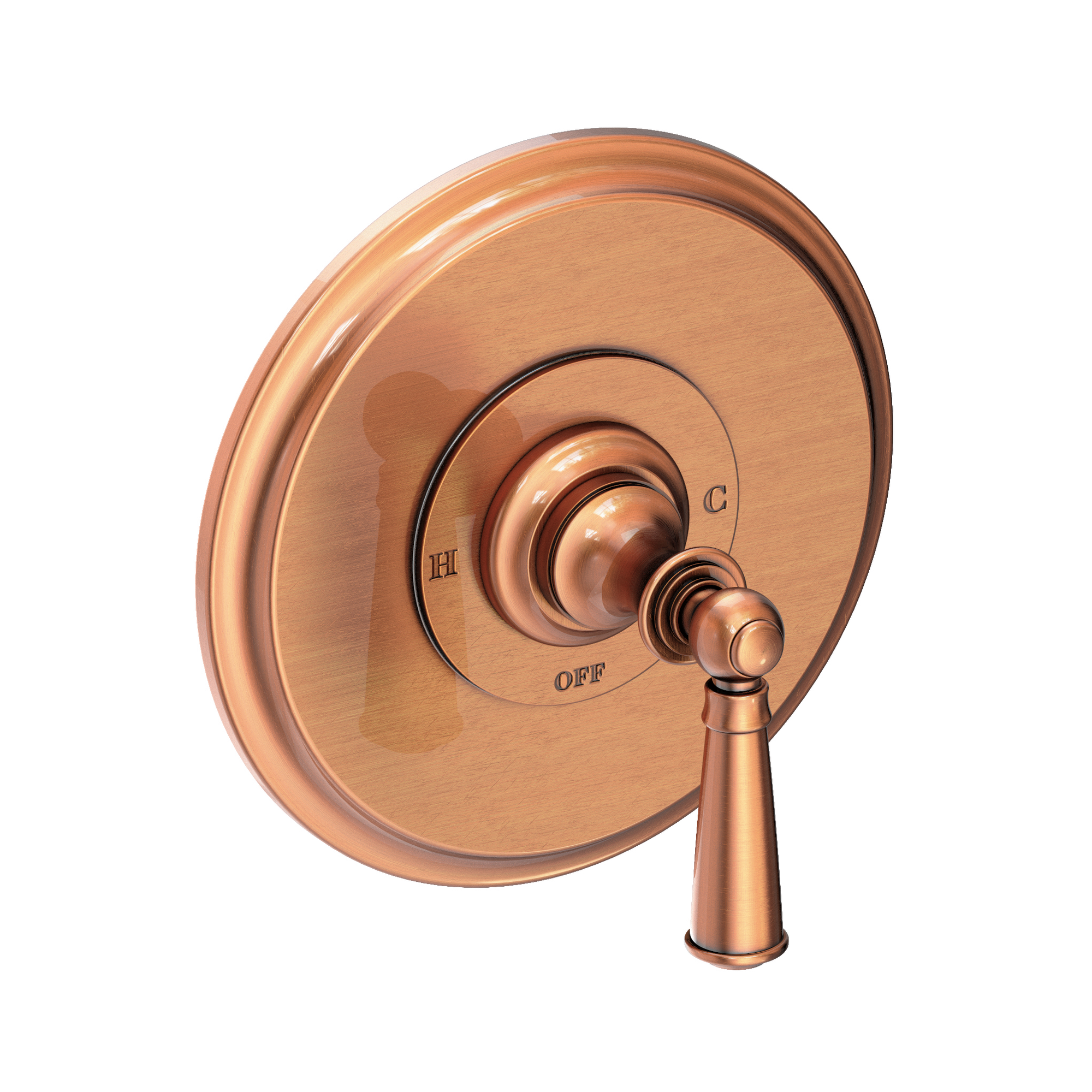 Newport Brass Sutton Balanced Pressure Shower Trim Plate with Handle