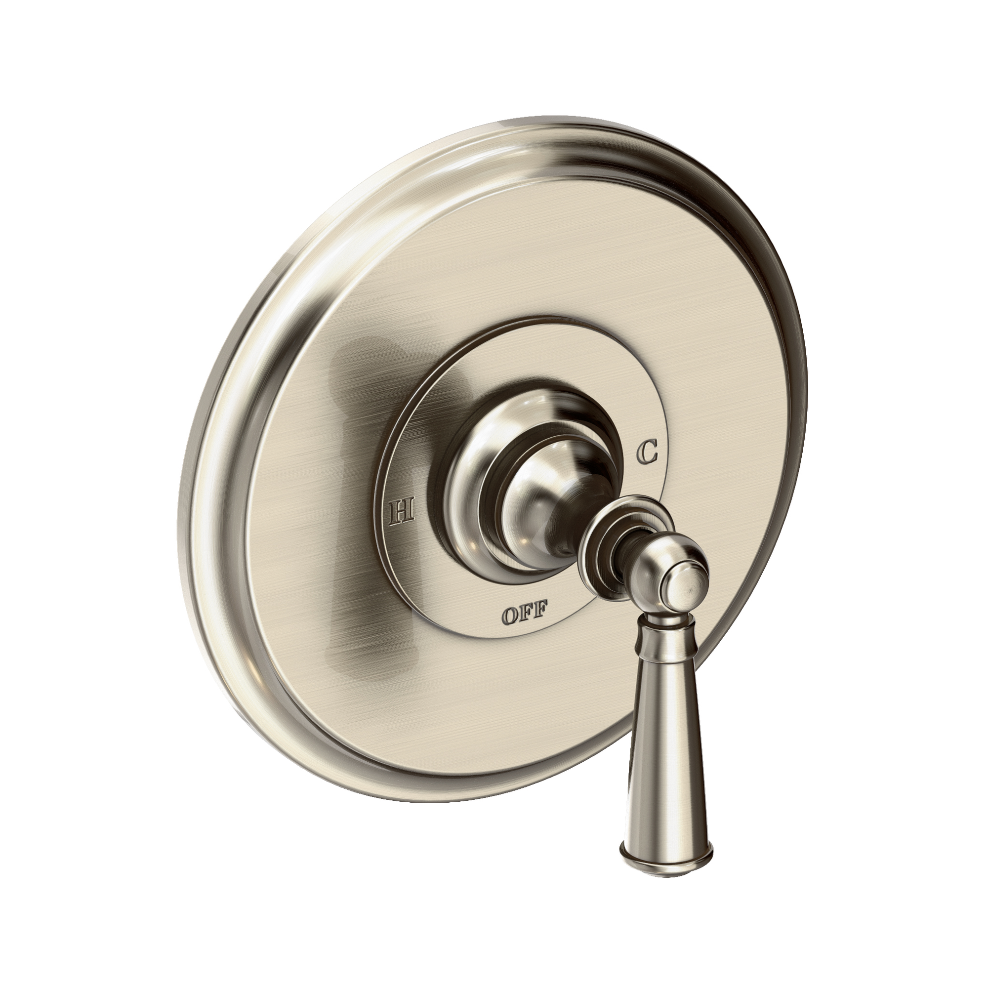 Newport Brass Sutton Balanced Pressure Shower Trim Plate with Handle
