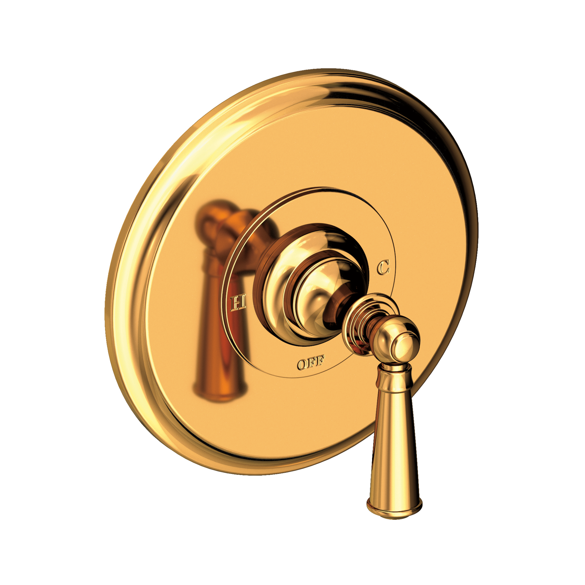 Newport Brass Sutton Balanced Pressure Shower Trim Plate with Handle
