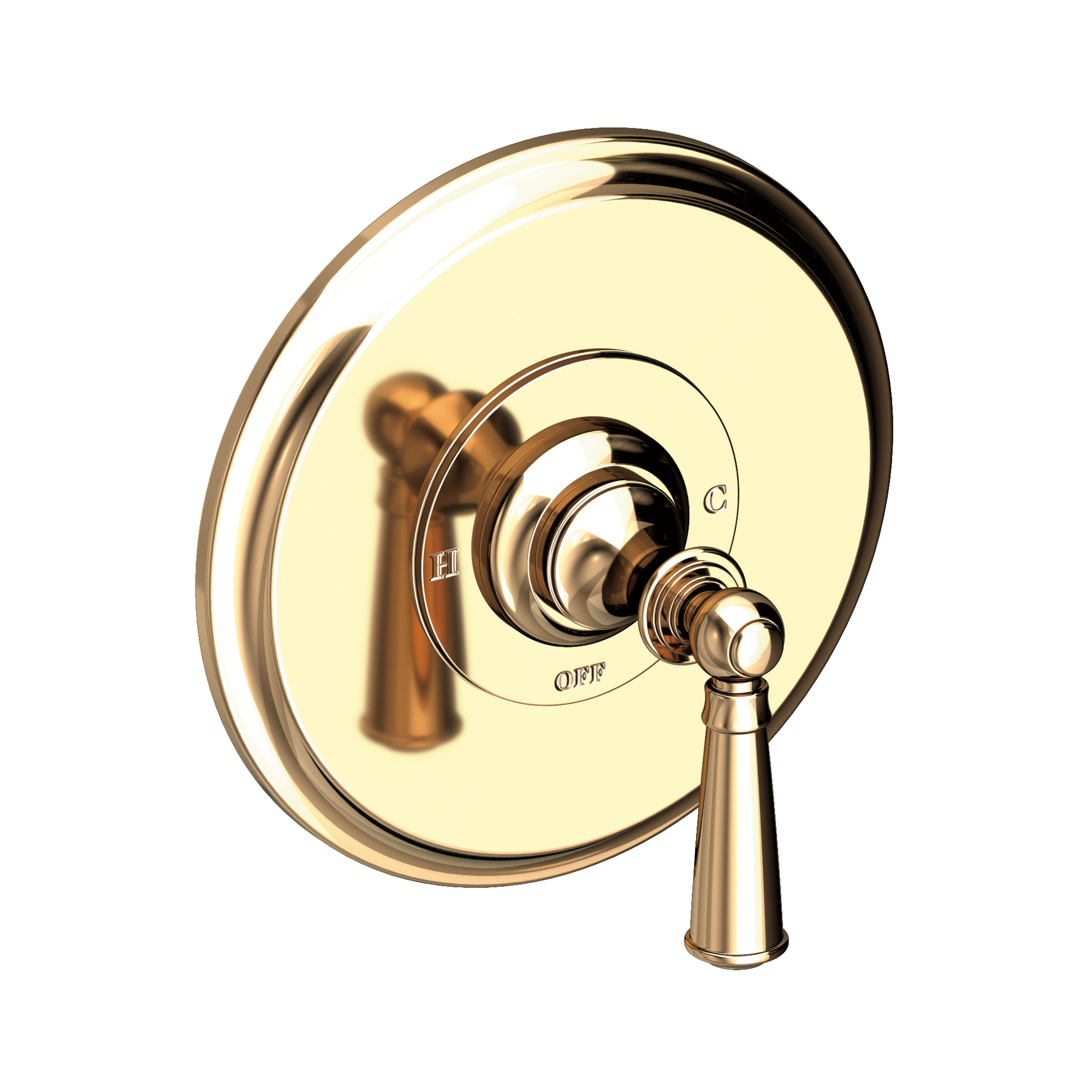 Newport Brass Sutton Balanced Pressure Shower Trim Plate with Handle