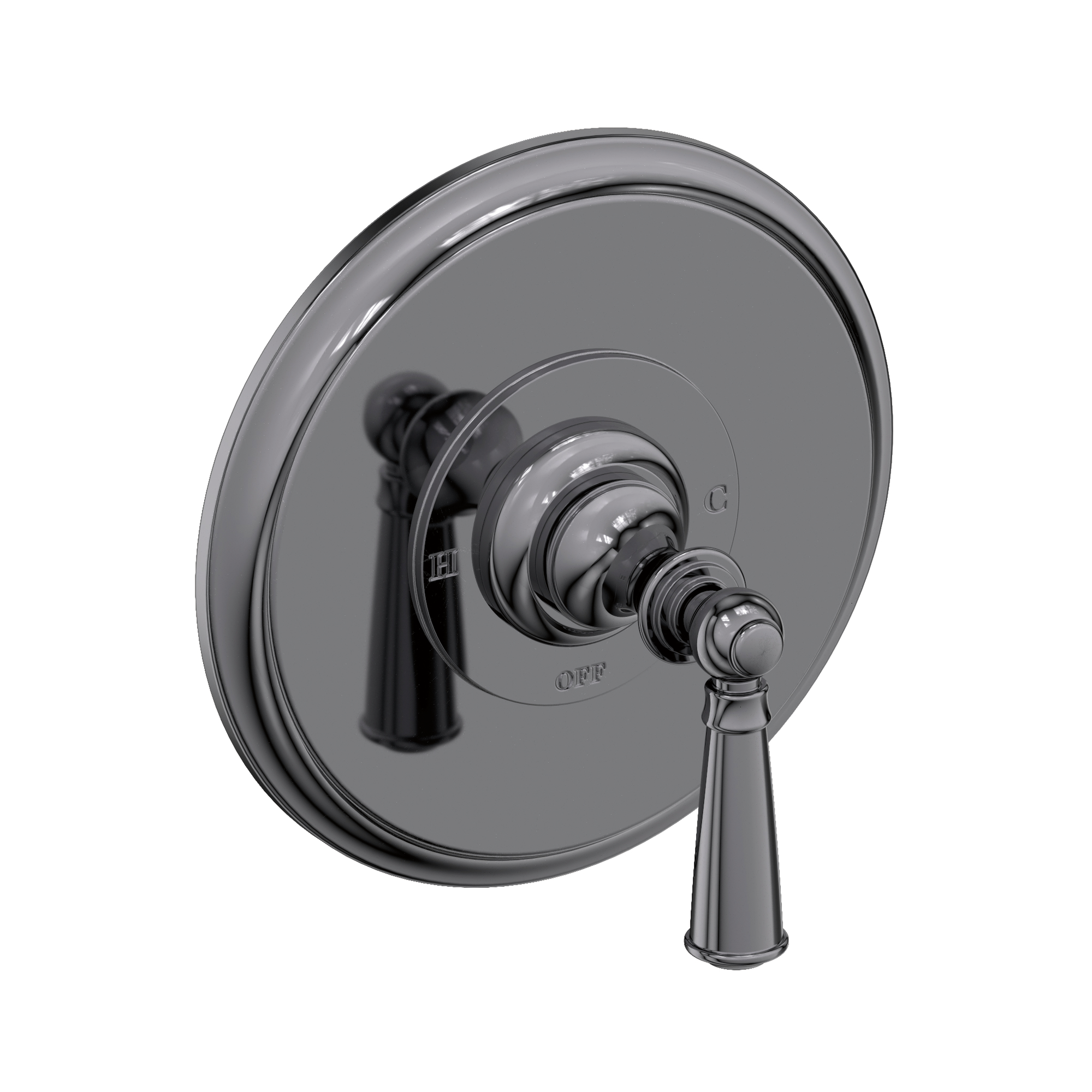 Newport Brass Sutton Balanced Pressure Shower Trim Plate with Handle