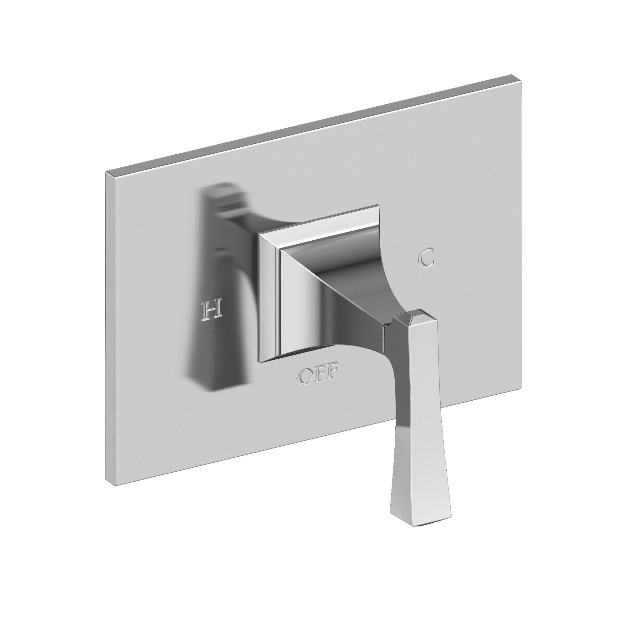 Newport Brass Joffrey® Balanced Pressure Shower Trim Plate with Handle