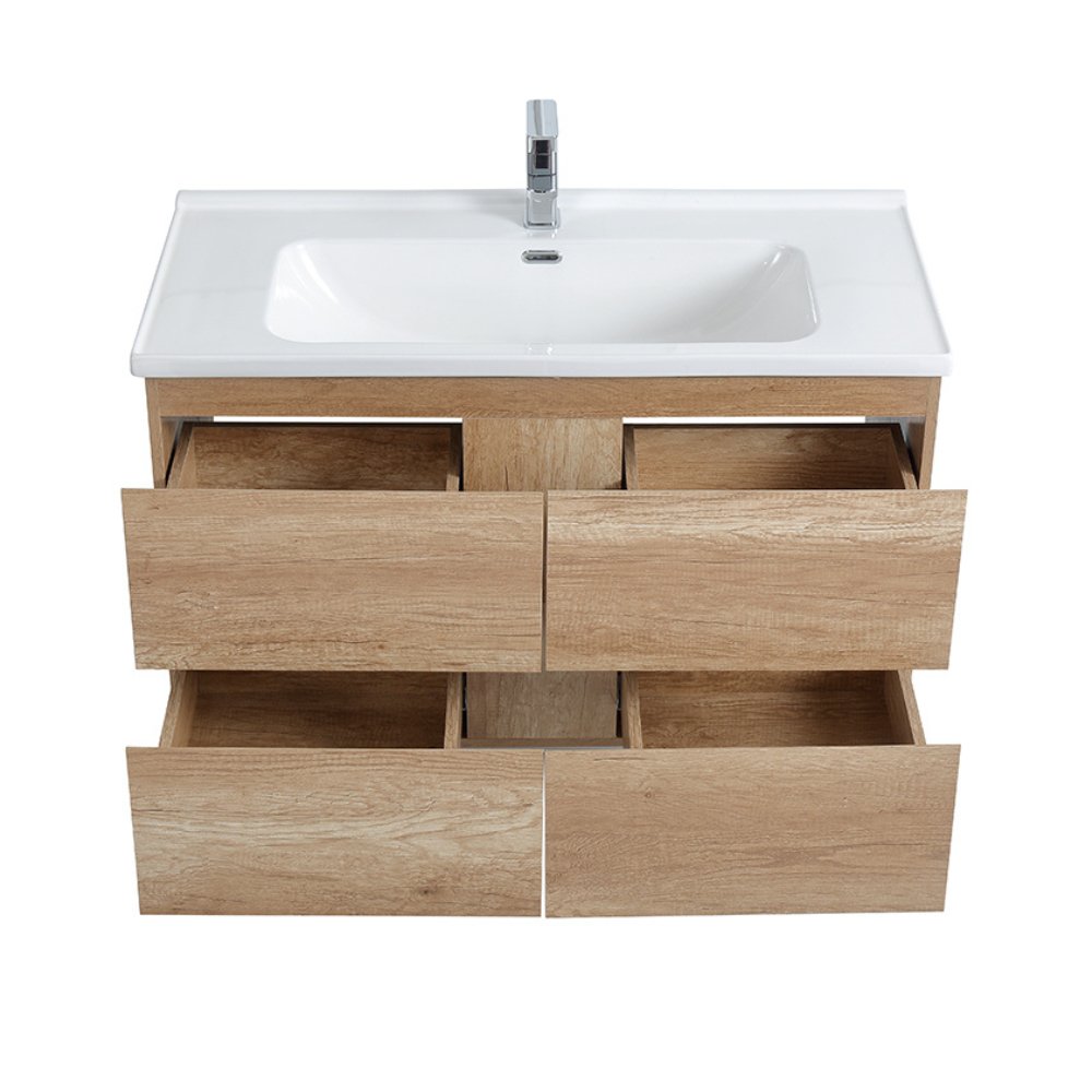 Chans Furniture GD-205WD 40 inch Modern Style Elvora Bathroom Sink Vanity