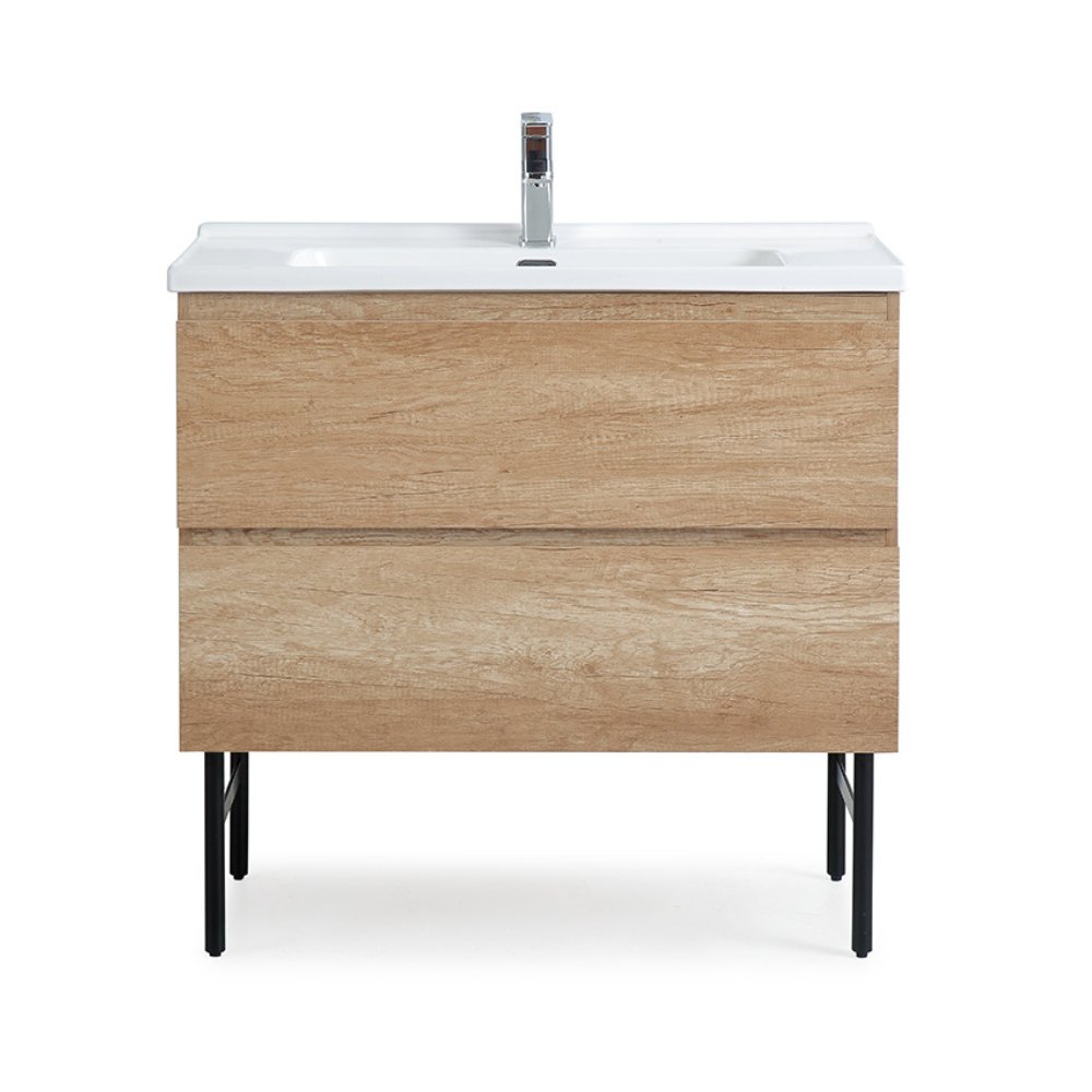 Chans Furniture GD-205WD 40 inch Modern Style Elvora Bathroom Sink Vanity