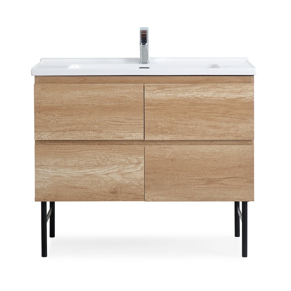 Chans Furniture GD-205WD 40 inch Modern Style Elvora Bathroom Sink Vanity