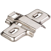 Hardware Resources HR MAX Standard Duty 0 mm Non-Cam Adjustable Steel Plate without Screws for 500 Series European Hinges