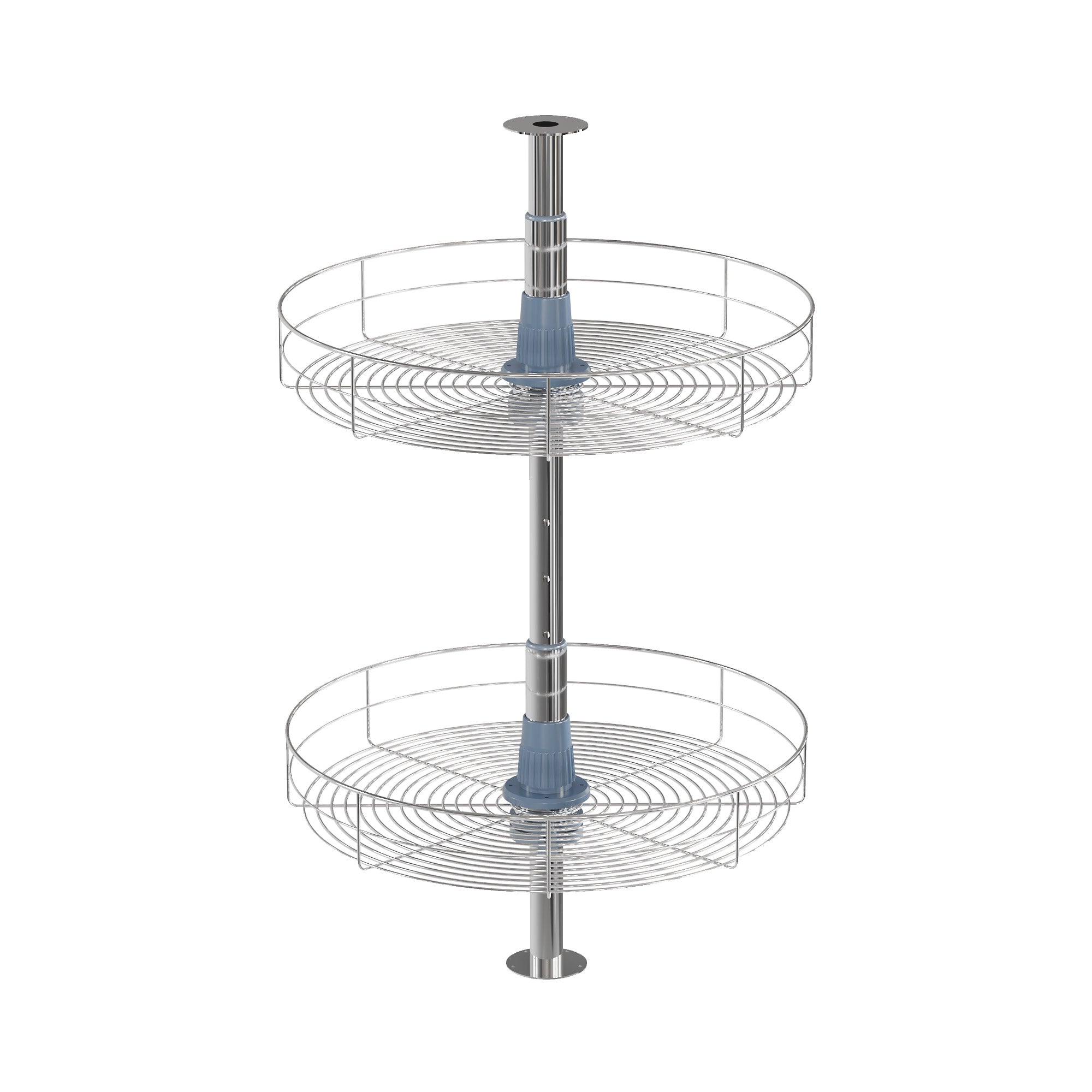30"H Wall Corner Lazy Susan-4001 360D