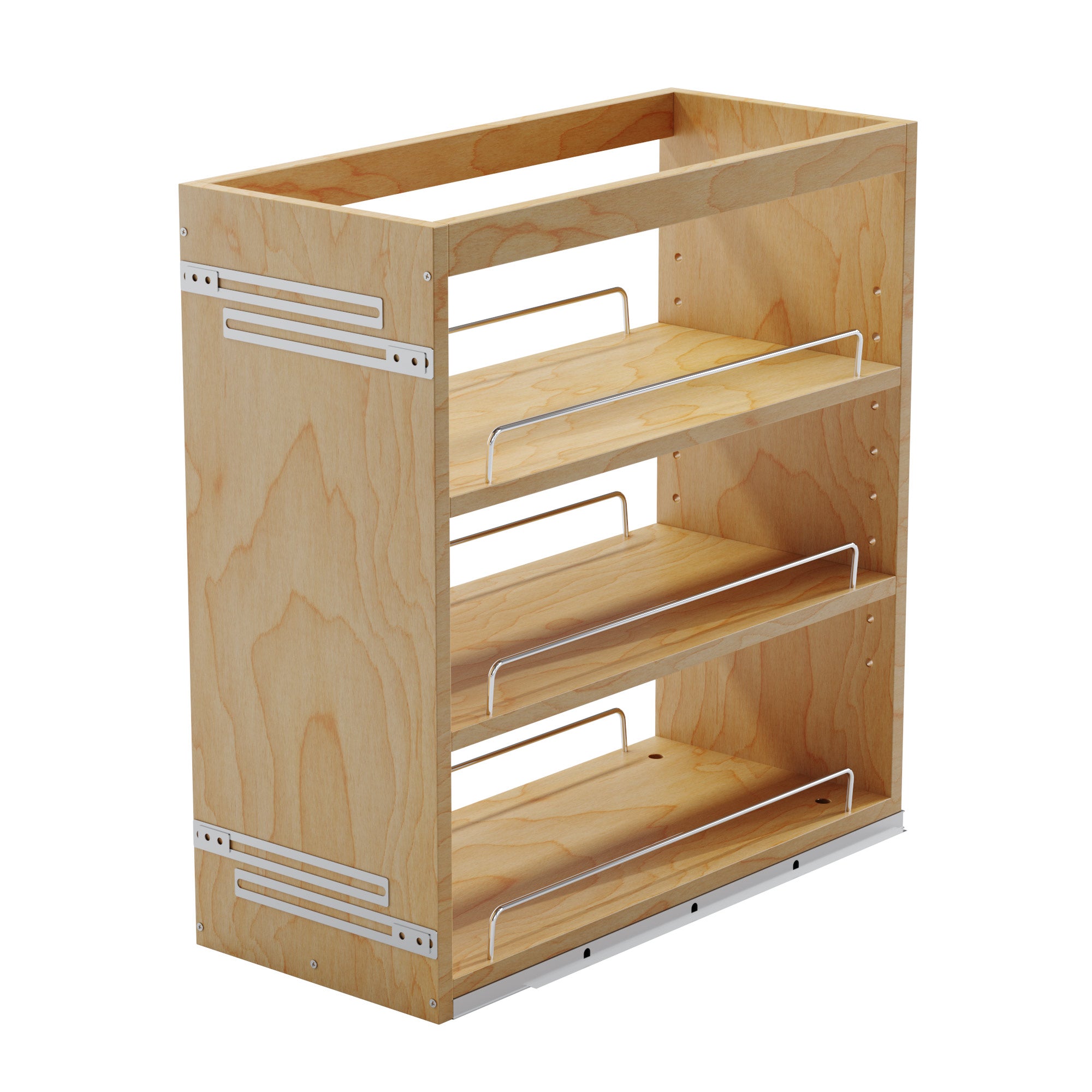 10" Base Pullout Organizer with Adjustable Shelvess-4004 1024