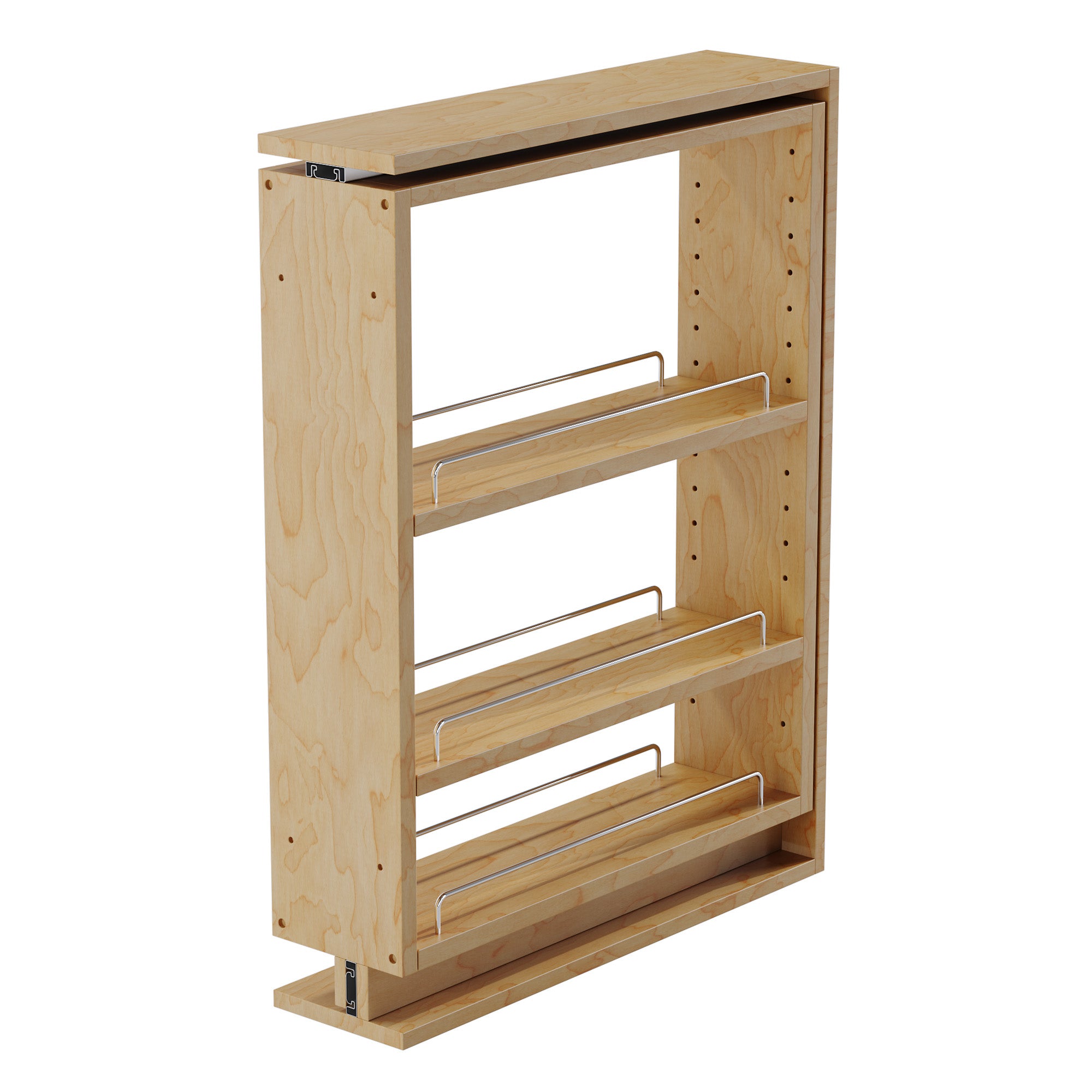 6" Base Filler Pullout with Adjustable Shelves-4005 0630