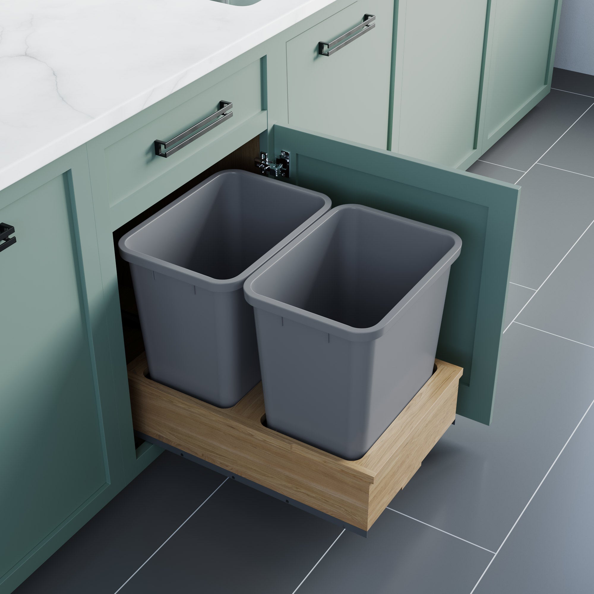 Pullout Waste Basket for B18-4006 0218