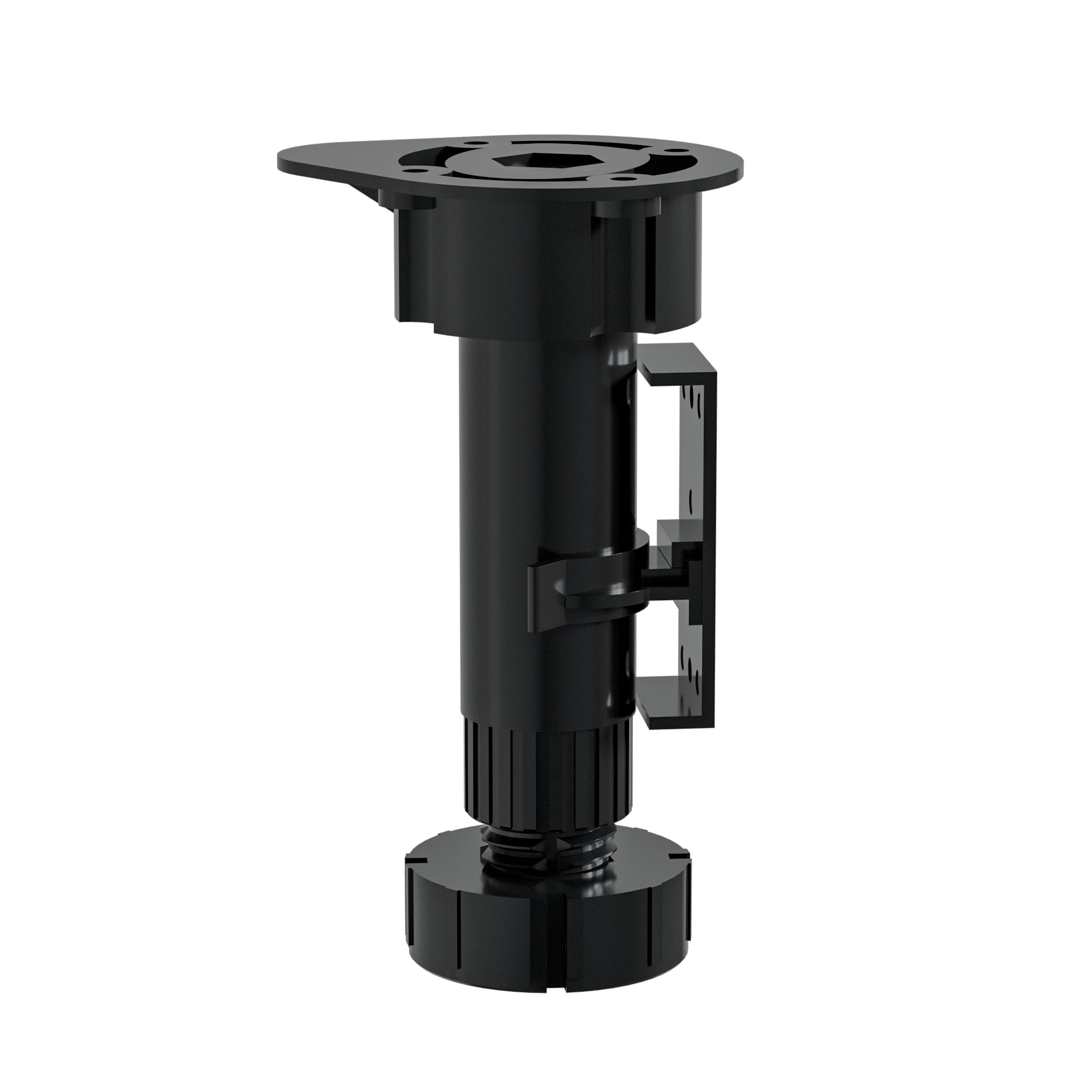 4007 Black Adjustable Legs /Clip(4Pcs -Set)