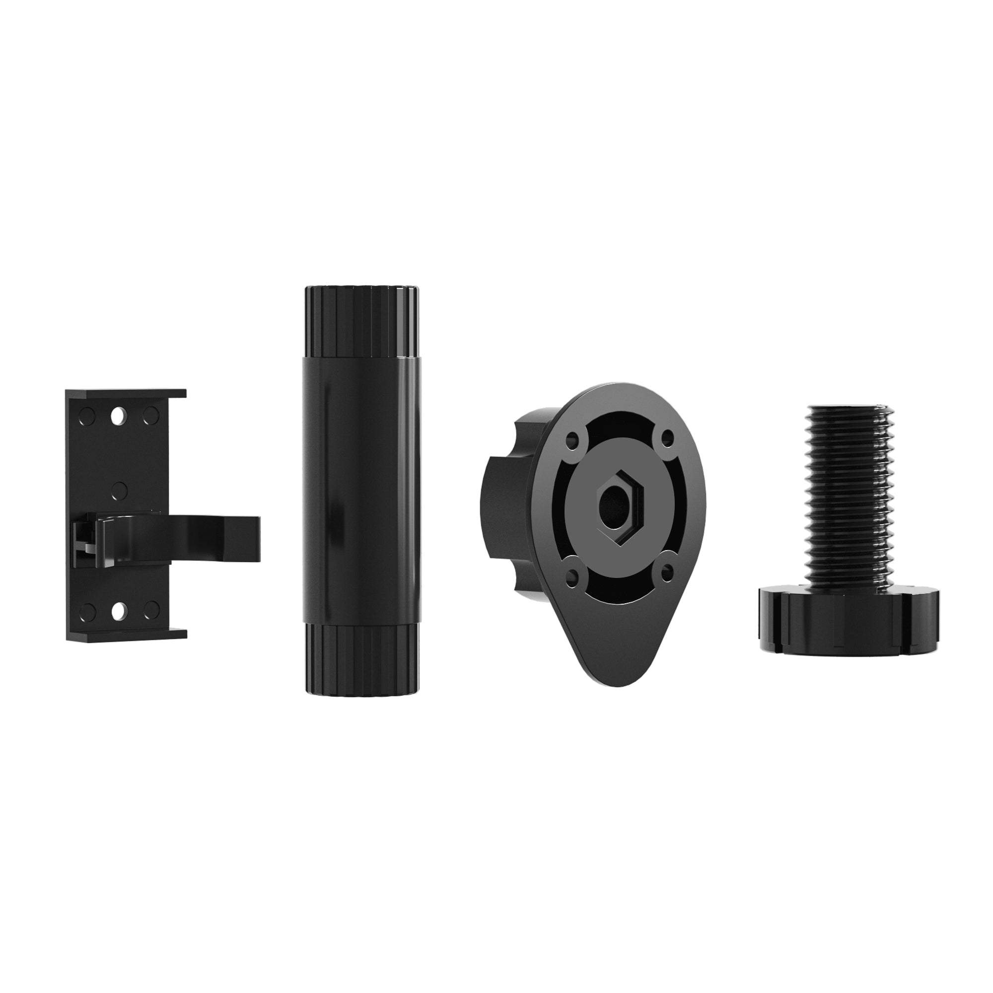 4007 Black Adjustable Legs /Clip(4Pcs -Set)